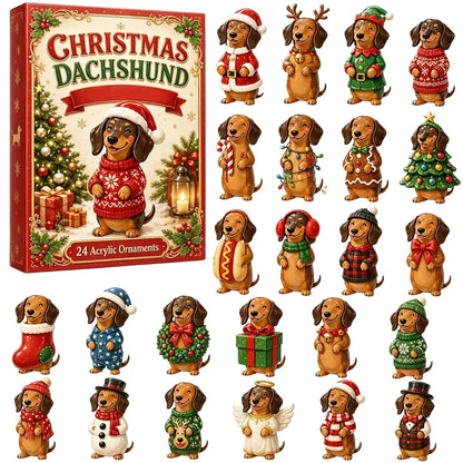 The Advent Box — calendario de Adviento (Christmas Dachshund)