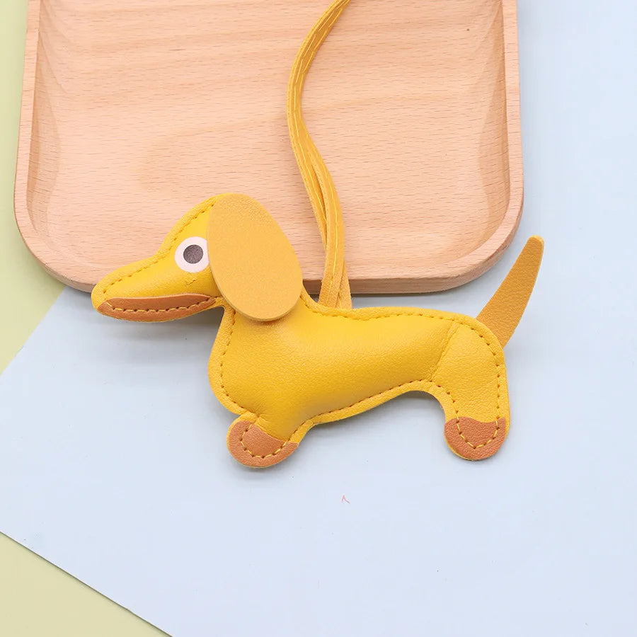 The Dachshund Charm (Amarillo)