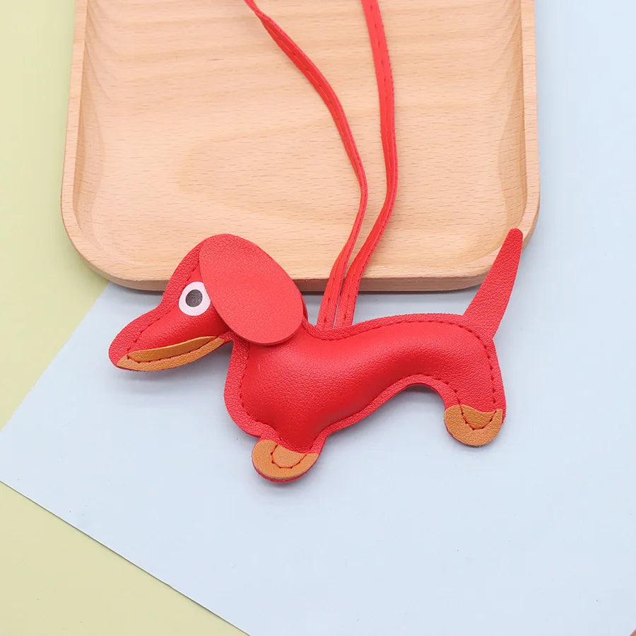 The Dachshund Charm (Rojo)