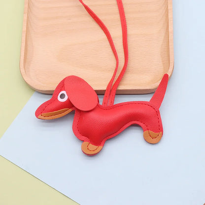 The Dachshund Charm (Rojo)