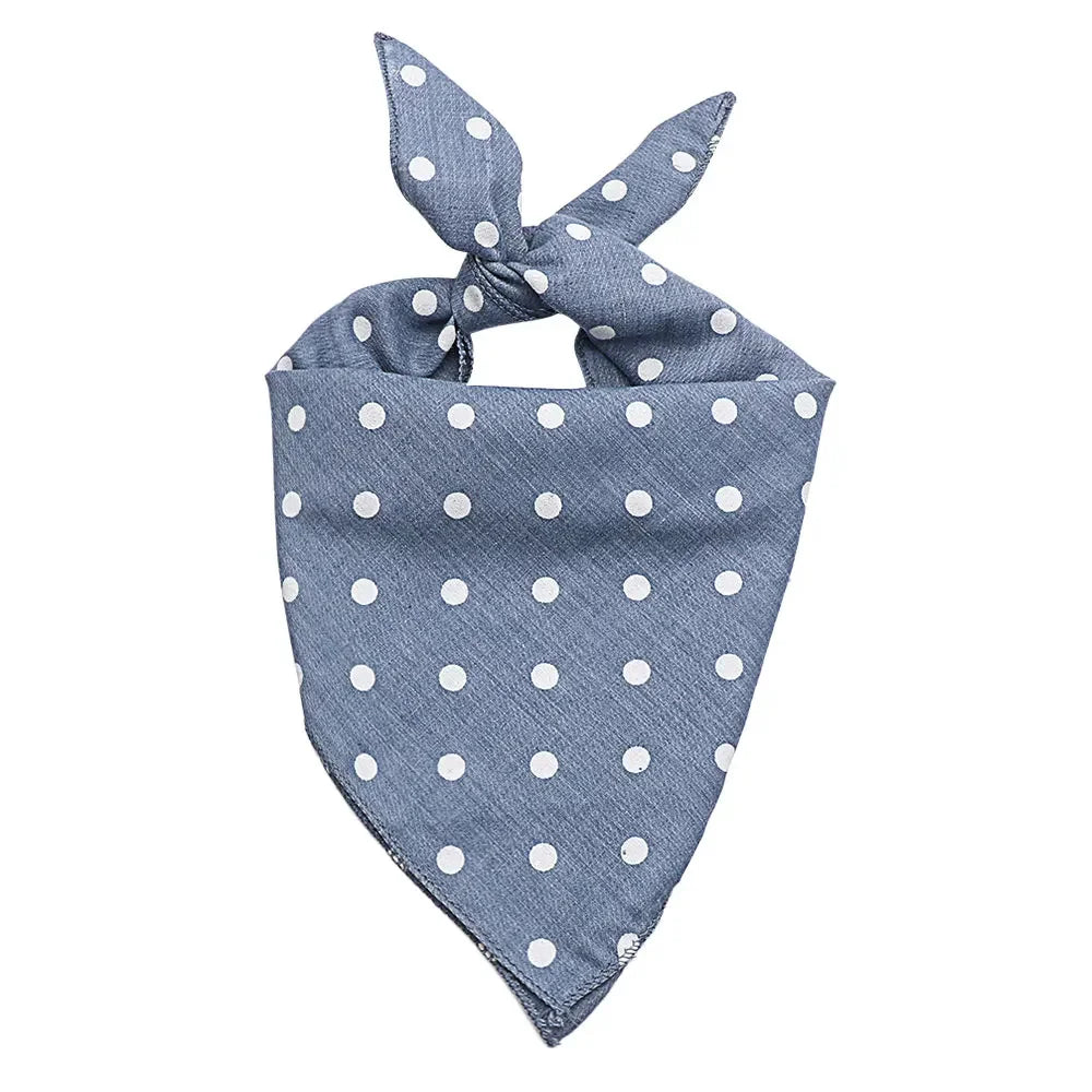 The Everyday Bandana (Lunares azul)