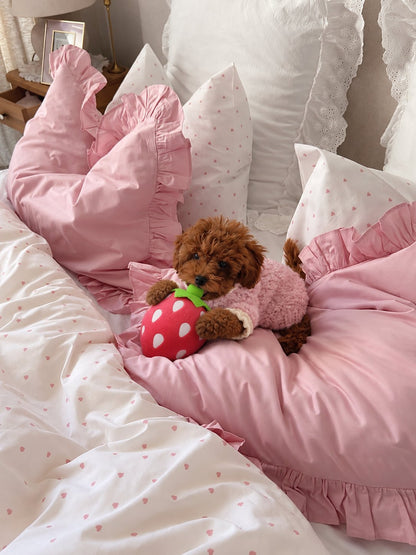 The Tutti Frutti Toy — perro con el juguete (Fresa)