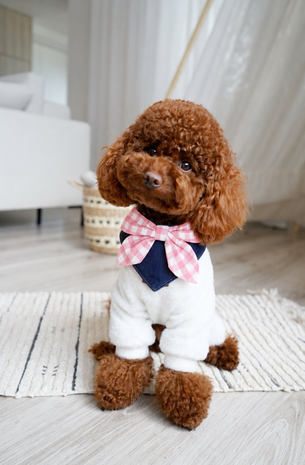 The Picnic Bandana — perro con la bandana (Rosa)