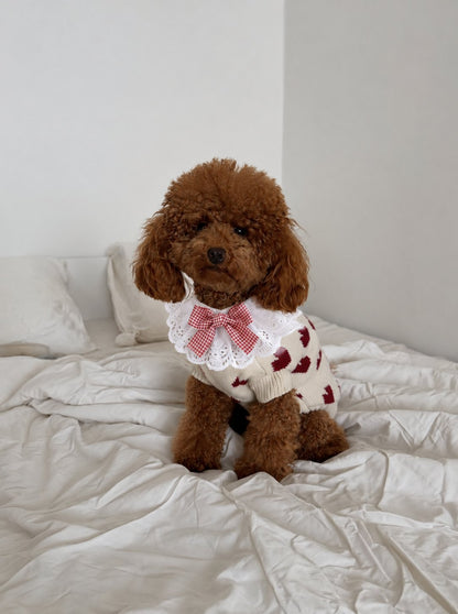 The Dolly Collar — perro con el cuello (Rojo)