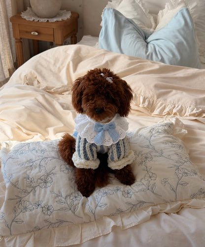 The Dolly Collar — perro con el cuello (Azul)