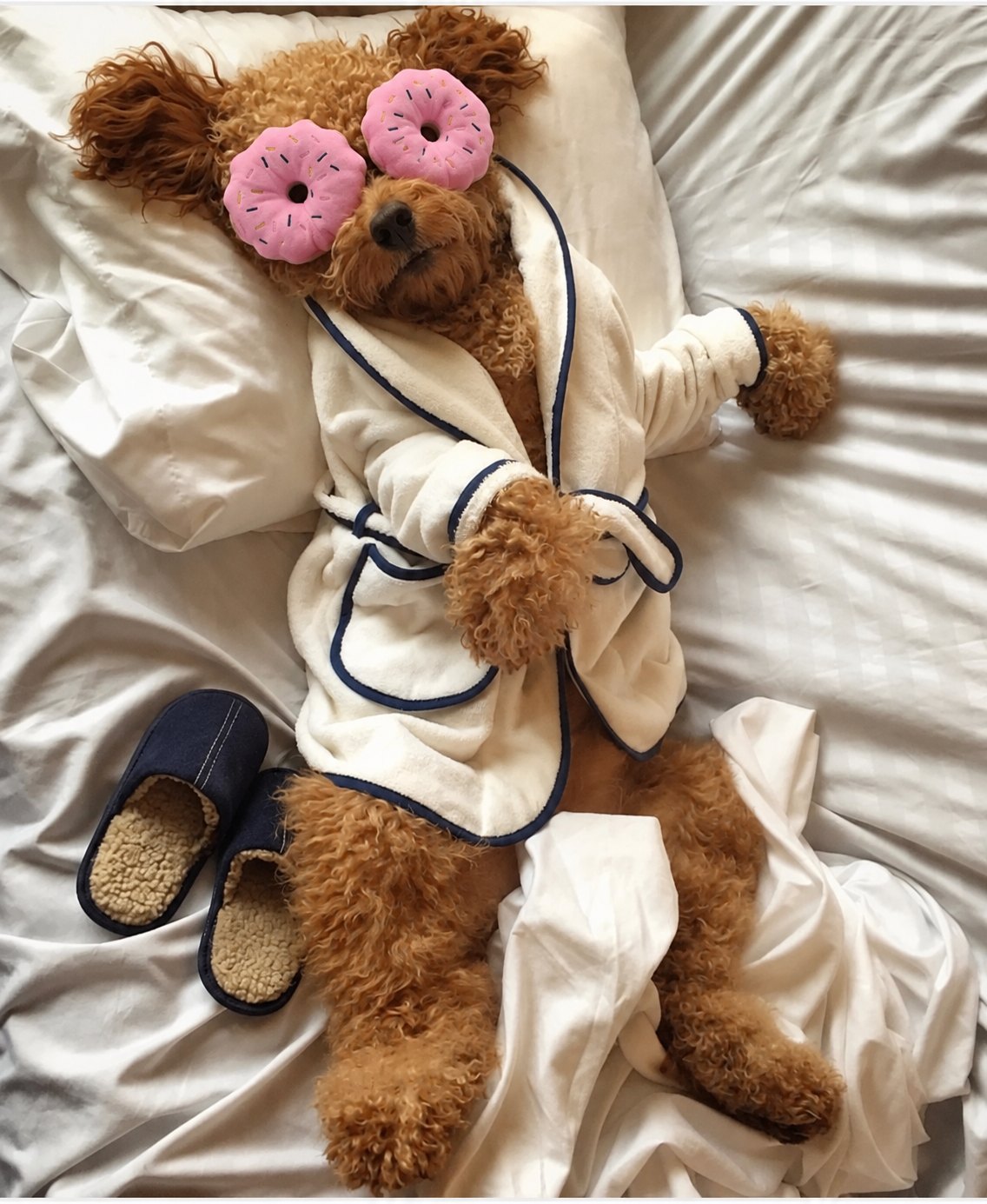 The Sweet Treats Toy — perro con el juguete (Donut rosa)